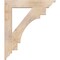 Ekena Millwork Merced Traditional Smooth Bracket, Douglas Fir, 3 1/2"W x 24"D x 28"H BKT04X24X28MRC01SDF - alternate 2